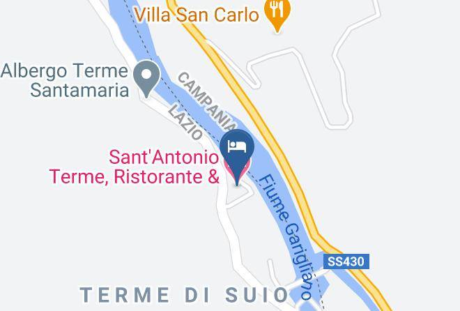 Latina - Sant'antonio Terme Ristorante & Hotel Maps