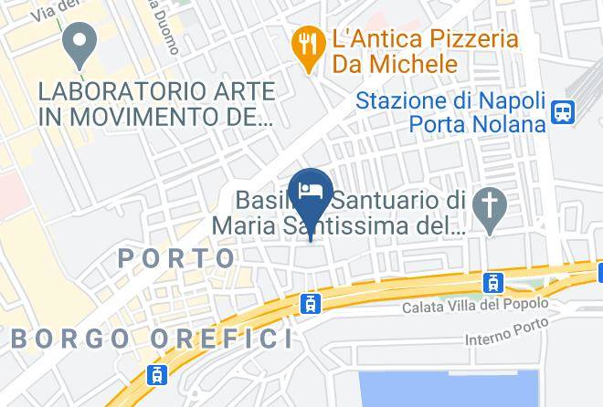 Sant'eligio Hotel Map - Campania - Naples