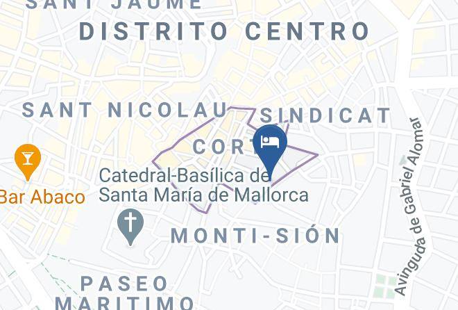 Baleares - Sant Francesc Hotel Singular Maps