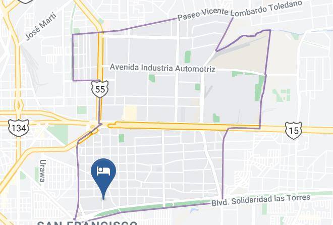 Toluca - Santa Ana Suites Maps