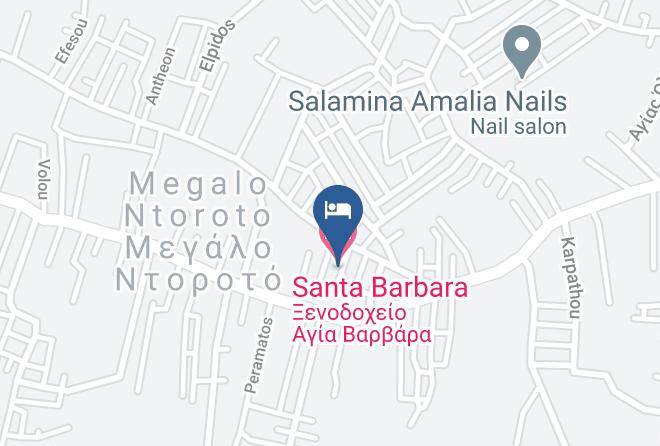 Perifereiaki Enotita Nison - Santa Barbara Maps