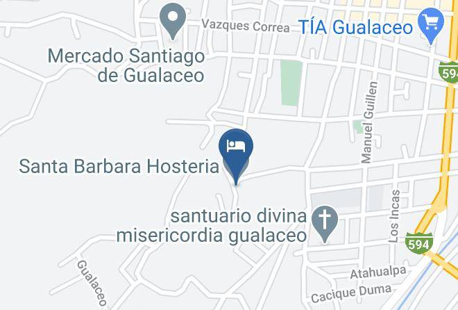Gualaceo - Santa Barbara Hosteria Maps
