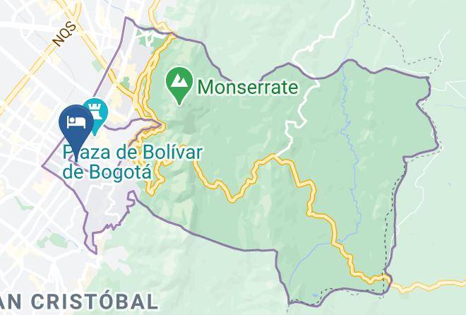 Bogota - Santa Barbara Maps