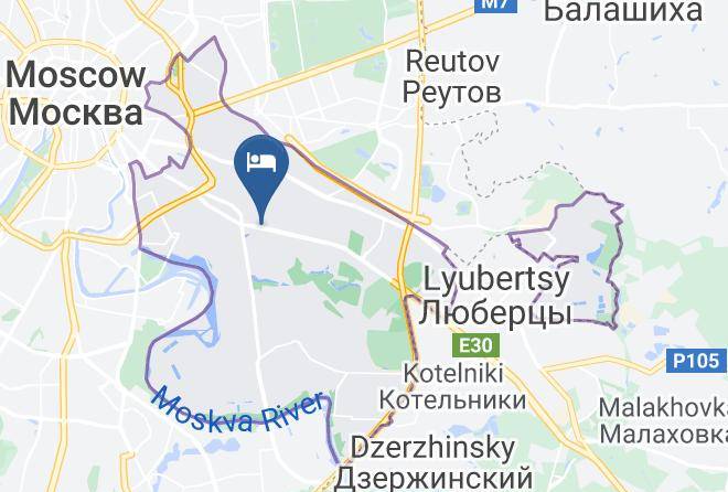 Moscow - Santa Barbara Maps