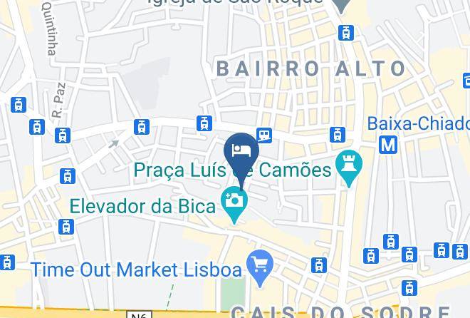Lisbon - Santa Bica Maps