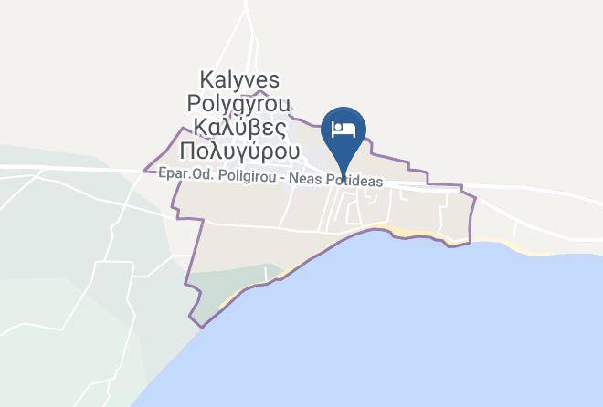 Khalkidhiki - Santa Catalina Maps
