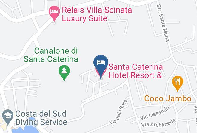 Lecce - Santa Caterina Hotel Resort & Spa Maps