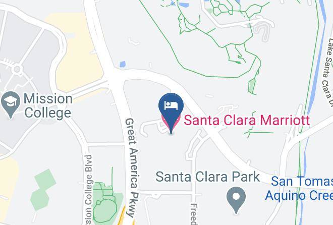 Santa Clara - Santa Clara Marriott Maps