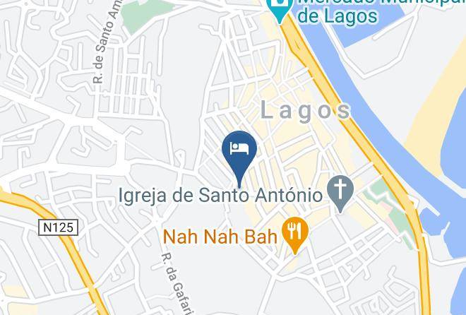 Lagos - Santa Cruz B&b Maps