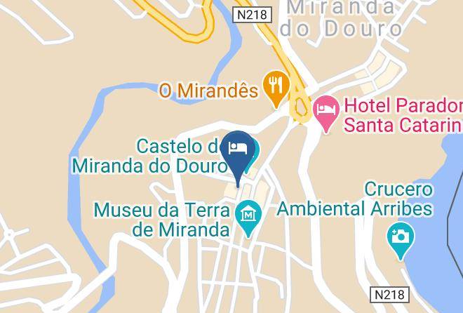 Miranda Do Douro - Santa Cruz Maps