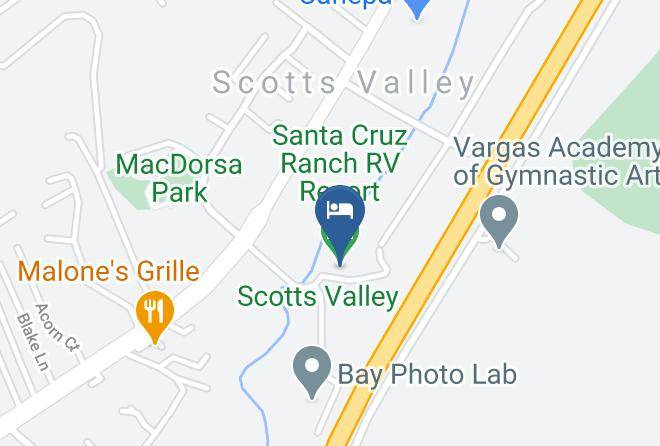 Santa Cruz - Santa Cruz Ranch Rv Resort Maps