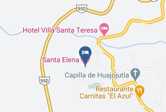 Taxco De Alarcon - Santa Elena Hotel Maps
