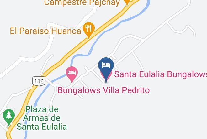 Huarochiri - Santa Eulalia Bungalows Maps