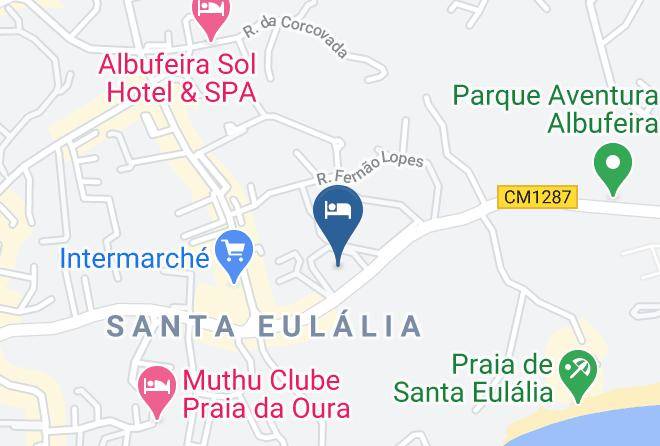 Albufeira - Santa Eulalia Hotel & Spa Maps