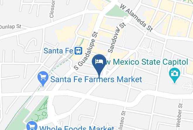 Santa Fe Motel & Inn Map