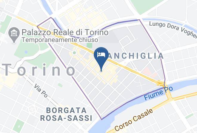 Turin - Santa Giulia Art & Wine Residence Maps