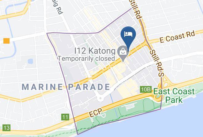 Marine Parade - Santa Grand Hotel East Coast Maps