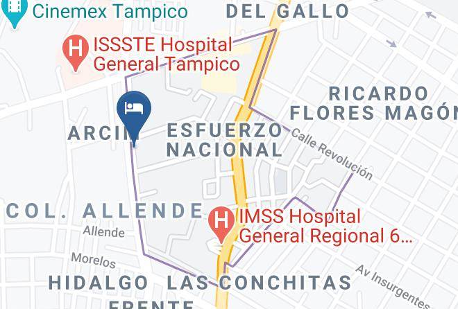 Ciudad Madero - Santa Helena Maps