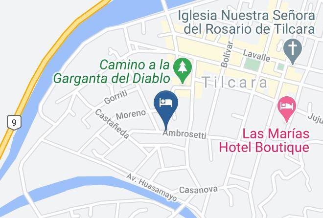 Tilcara - Santa Lucia Maps