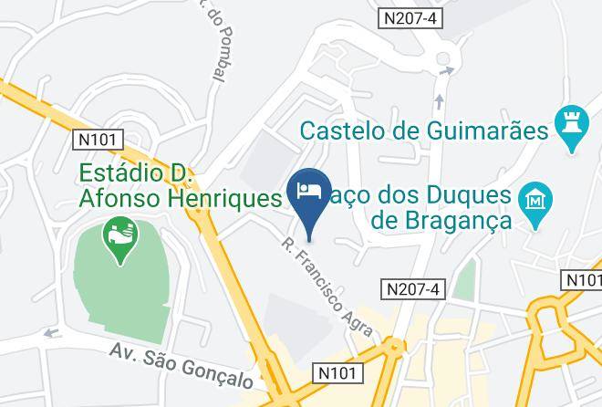 Guimaraes - Santa Luzia Arthotel Maps