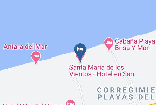 San Bernardo Del Viento - Santa Maria De Los Vientos Hotel En San Bernardo Del Viento Maps