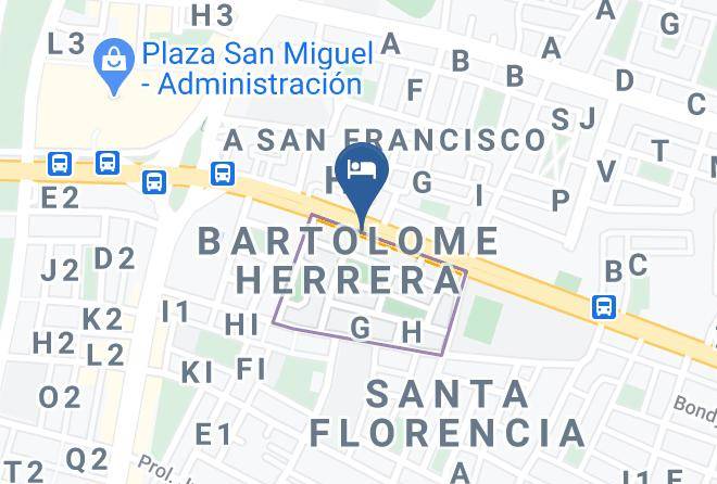 Santa Maria Hotel Map