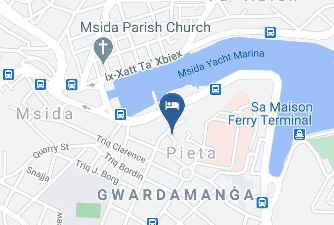 Pieta - Santa Marija Sea Front Maps