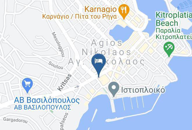 Lasithi - Santa Marina Hotel Maps