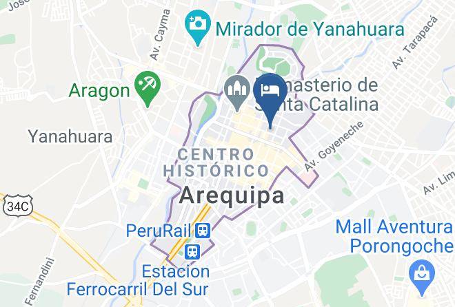 Arequipa - Santa Marta Hotel En Arequipa Maps