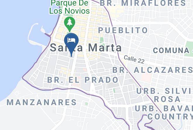 Santa Marta - Santa Marta Hotel By Stanzia Maps