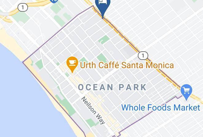 Los Angeles - Santa Monica Motel Maps