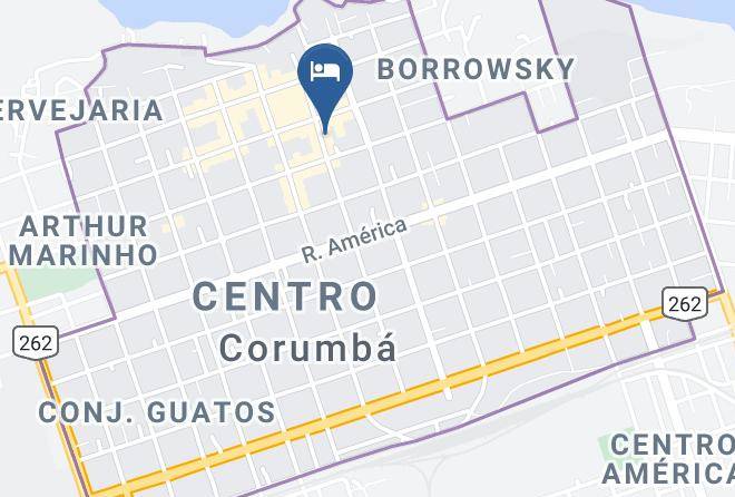 Corumba - Santa Monica Palace Hotel Maps