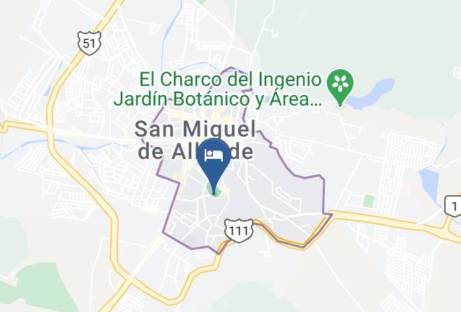 San Miguel De Allende - Santa Monica Maps