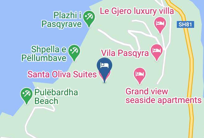 Saranda - Santa Oliva Suites Maps