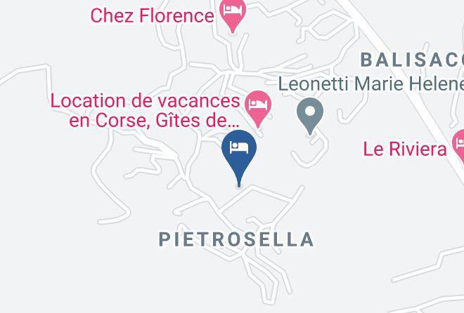Southernsica - Santa Paola Chambre Dhotes De Charme Ajaccio Maps