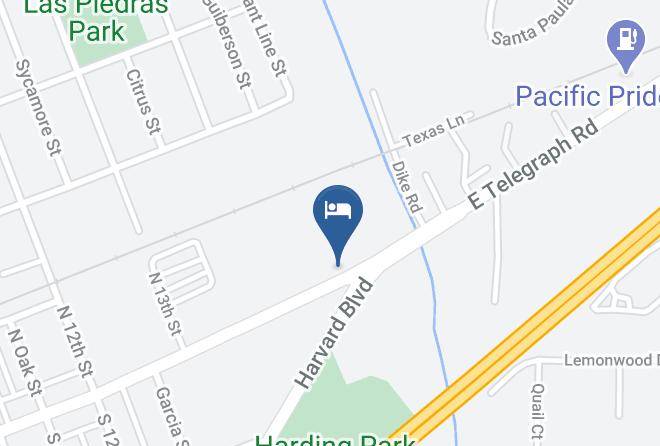 Ventura - Santa Paula Motel Maps