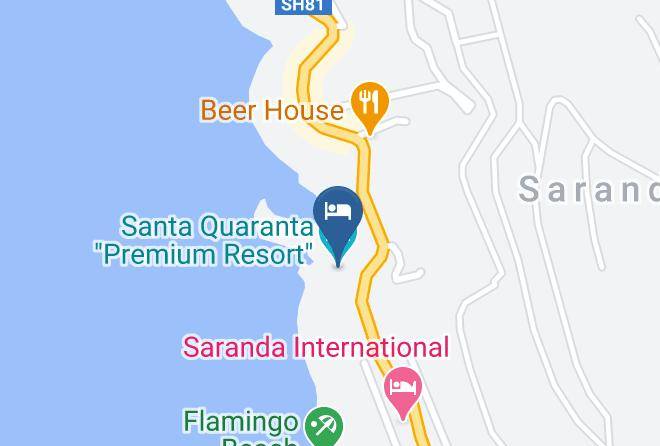 Saranda - Santa Quaranta Premium Resort Maps