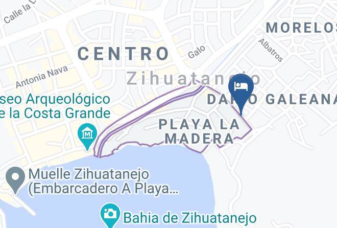 Jose Azueta - Santa Rita Hotel Maps