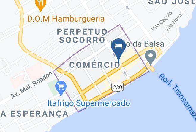 Itaituba - Santa Rita Palace Hotel Maps