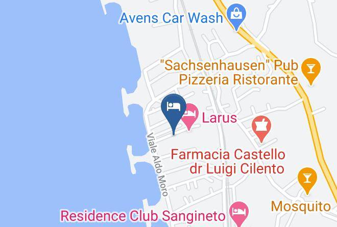 Cosenza - Santa Rosa Centro Vacanze Maps