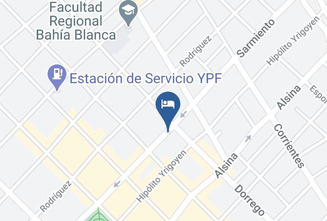 Bahia Blanca - Santa Rosa Hotel Maps
