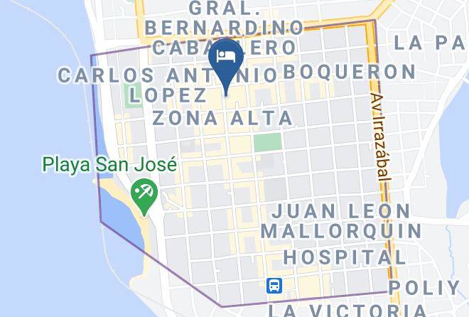 Encarnacion - Santa Teresa Hotel Maps