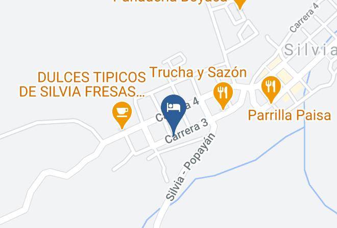 Silvia - Santa Teresa Hotel Maps