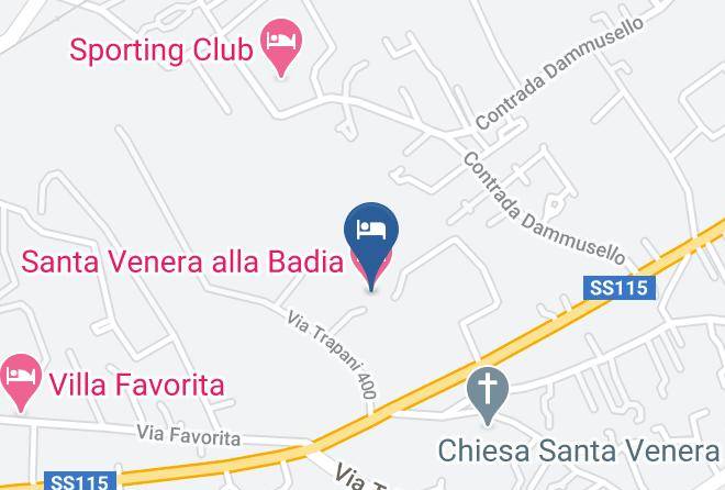 Trapani - Santa Venera Alla Badia Maps