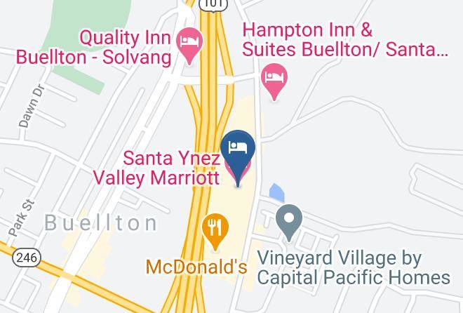 Santa Barbara - Santa Ynez Valley Marriott Maps