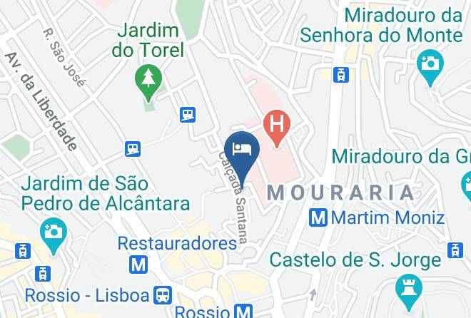 Lisbon - Santana Apt Maps