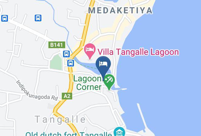 Galle - Santana Homestay Maps