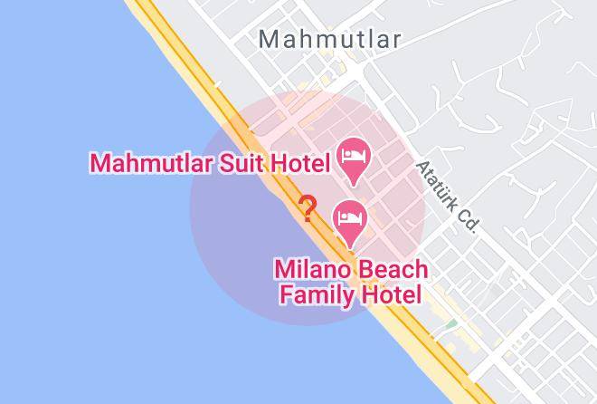Alanya - Santana Otel Maps