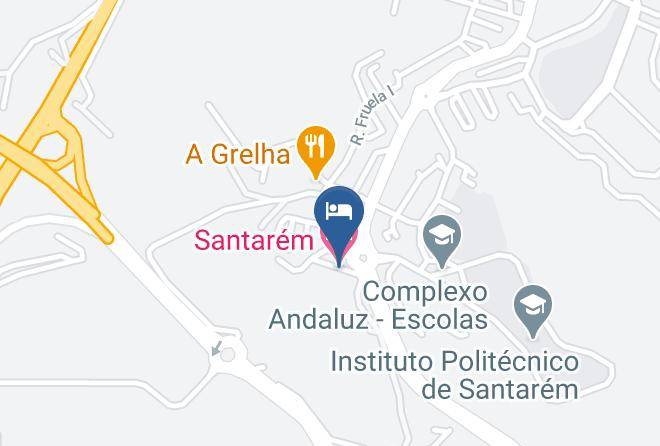 Santa Iria Da Ribeira De Santarem - Santarem Hotel Maps