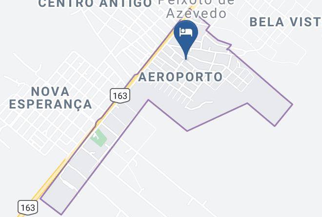 Peixoto De Azevedo - Santarem Palace Hotel Maps